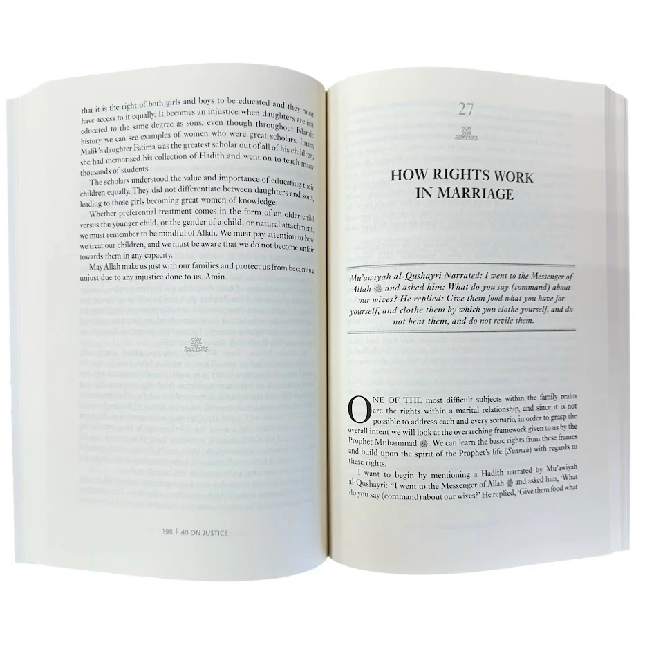 40 on Justice (The Prophetic Voice on Social Reform) by Imam Omar Suleiman - Image 6