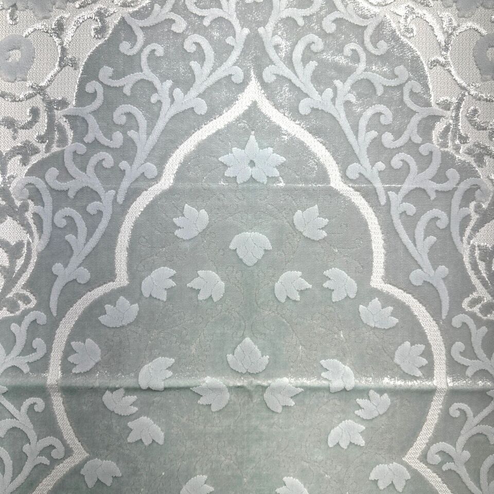 Velvet Prayer Rug - Blue - Image 3