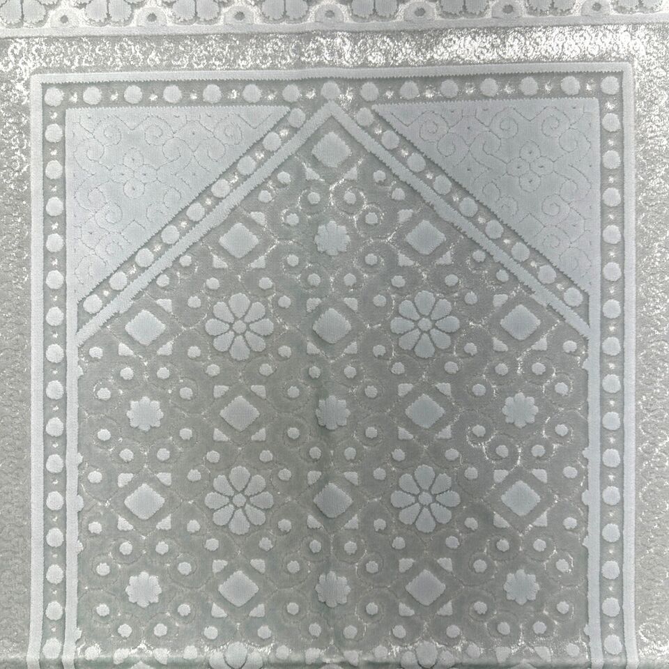 Velvet Prayer Rug - Blue - Image 3