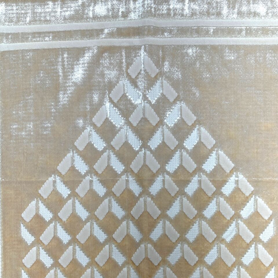 Velvet Prayer Rug - Yellow - Image 3